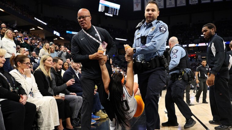 security-guards-tackle-two-women-to-the-ground-during-knicks-timberwolves-game-after-they-ran-onto-court