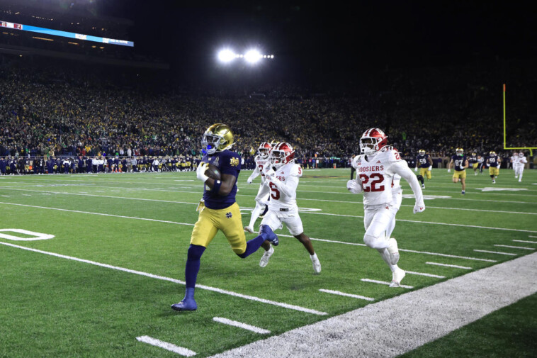 notre-dame’s-jeremiyah-love-set-college-football-playoff-record-with-98-yard-td-run-against-indiana-during-first-round-win