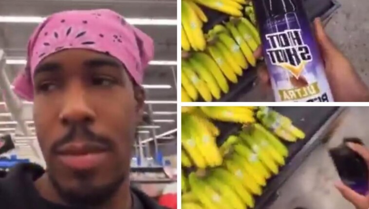 police-arrest-tiktok-‘prankster’-for-spraying-poison-all-over-food-in-walmart,-causing-$1-million-in-damage,-and-posting-video-of-crime-to-social-media