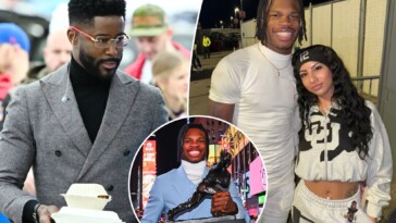 travis-hunter,-fiancee-‘can’t-complain’-about-drama-after-sharing-look-at-love-life:-nate-burleson