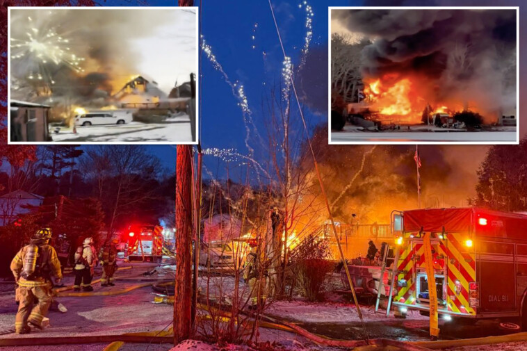 mass.-firefighters-battle-frigid-temps-—-fireworks-explosion-—-during-propane-fueled-blaze:-video