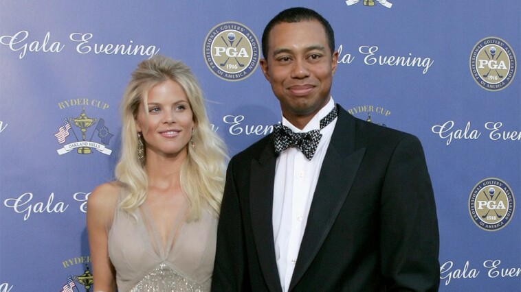 tiger-woods,-ex-wife-elin-nordegren-share-hug-following-golf-tournament