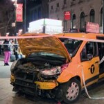 new-york-city-taxi-cab-plows-into-group-of-pedestrians-on-christmas-day,-leaves-at-least-6-injured