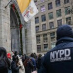 anti-israel-activists-protest-st.-patrick’s-cathedral-on-christmas-in-nyc