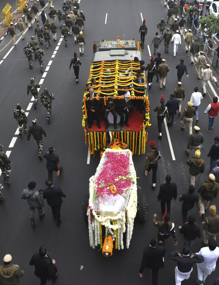 state-funeral-begins-for-former-indian-prime-minister-manmohan-singh,-who-instituted-economic-reform