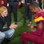 commanders’-jeremy-reaves-proposes-to-longtime-girlfriend-after-win:-‘that’s-my-best-friend’