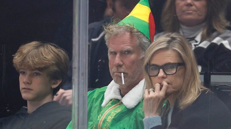 will-ferrell-appears-at-kings-game-as-disheveled-buddy-the-elf