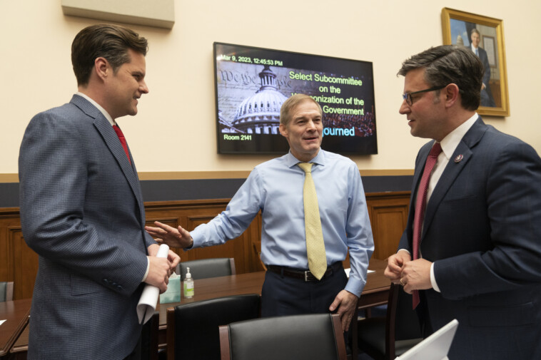 gaetz-declares-‘resistance-is-now-futile’-after-donald-trump-endorses-mike-johnson-for-speaker-—-but-massie,-others-remain-unmoved