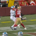 jauan-jennings-block-sparks-fight-in-wild-49ers-lions-‘mnf’-shootout