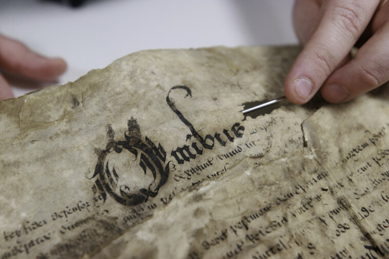 conservationists-work-to-preserve-ireland’s-oldest-documents-dating-back-over-six-centuries