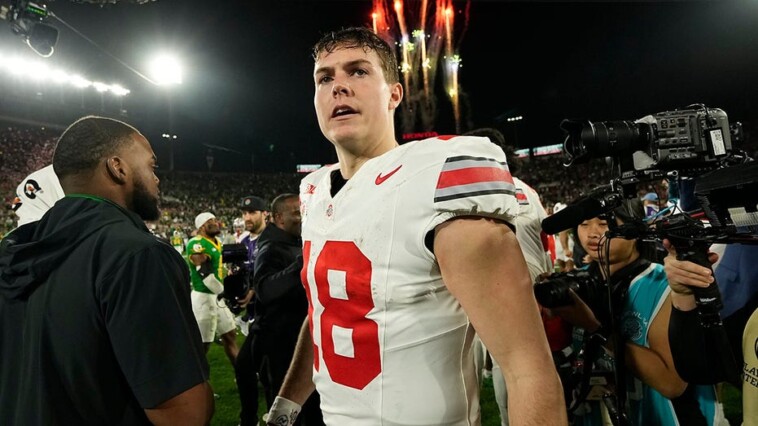 ohio-state-quarterback-will-howard-unable-to-take-rose-bowl-celebration-stage:-‘they’re-blocking-me’