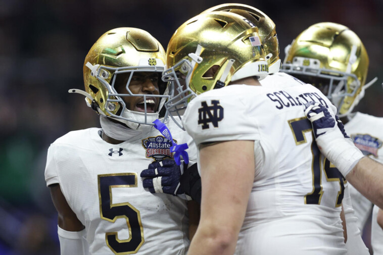 college-football-playoff-scores:-notre-dame-handles-georgia-in-sugar-bowl,-advances-to-face-penn-state-in-semifinal