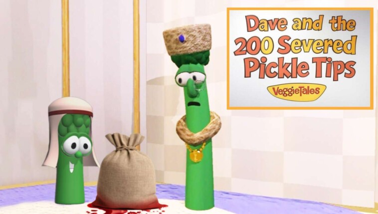 lost-veggietales-episode-discovered-where-david-brings-king-saul-200-severed-pickle-tips