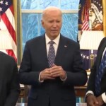 white-house-staffers-shield-a-confused-joe-biden-as-reporters-shout-questions-about-nola-terrorist-attack-(video)