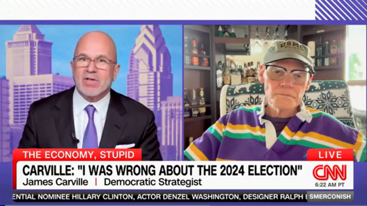 james-carville-admits-dems-focused-too-much-on-trump,-rips-alternative-media-for-‘goofy-information’