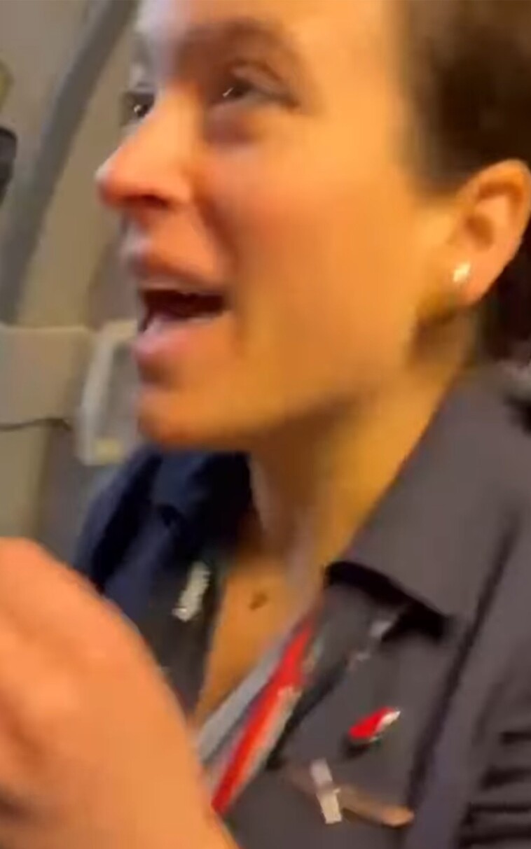 american-airlines-passenger-tears-into-flight-attendant-for-wearing-apparent-pro-palestinian-pin:-video