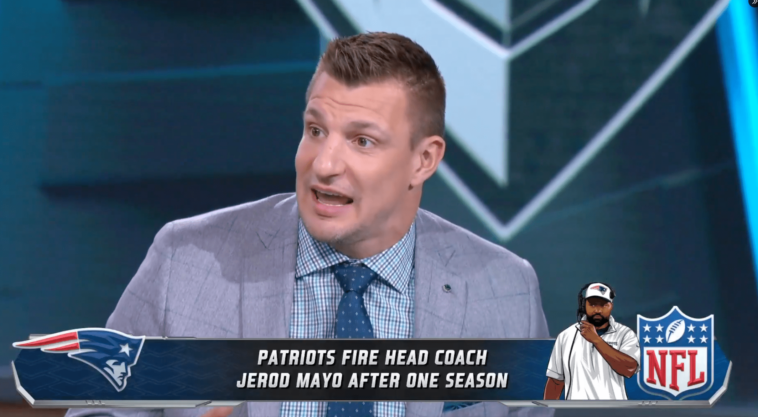 ‘shocked’-rob-gronkowski-criticizes-patriots-for-firing-jerod-mayo:-‘unfair’