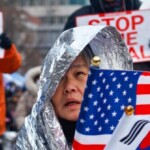 thousands-of-conservatives-rally-for-impeached-president-in-south-korea,-waving-us.-flags