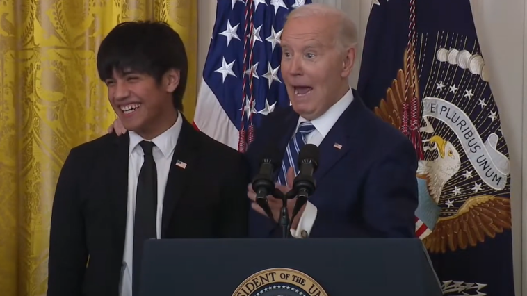 president-sparks-laughter-for-bungling-name-while-singing-happy-birthday:-‘most-joe-biden-thing-ever’