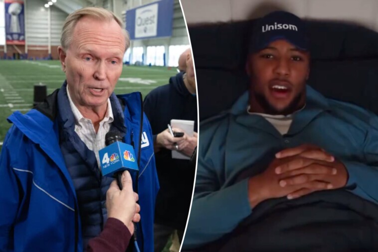 john-mara-has-cheeky-response-for-saquon-barkley’s-giants-dig-in-commercial