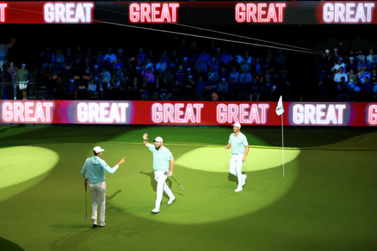 tgl,-tiger-woods’-tech-infused-indoor-golf-league,-debuts-to-positive-reviews-and-good-vibes