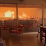 total-destruction:-apocalyptic-scenes-as-los-angeles-wildfires-rage:-wall-of-fire-surrounds-man-in-pacific-palisades-home-(video)