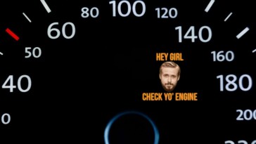 new-check-engine-light-for-women-will-show-ryan-gosling’s-face-so-they’ll-actually-pay-attention-to-it