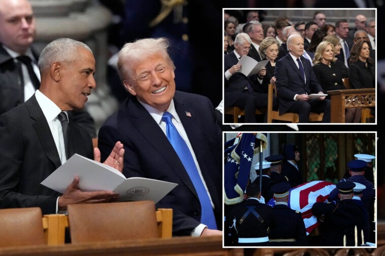 jimmy-carter-funeral-live-updates:-trump,-obama-have-friendly-chat;-hunter-biden-attends