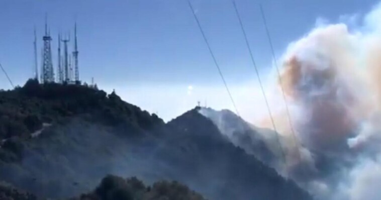 developing:-eaton-fire-threatens-to-destroy-critical-broadcasting-towers-at-the-top-of-mt.-wilson-–-could-wipe-out-la’s-communications