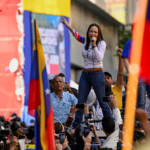 venezuelan-opposition-leader-maria-corina-machado-arrested,-motorcycle-convoy-fired-at-by-security-after-protest-against-maduro