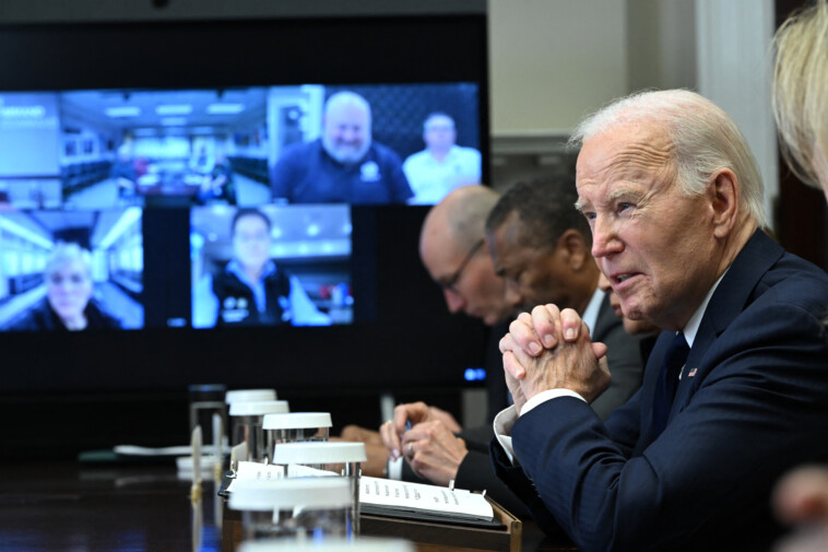 biden-tells-speakers-to-‘fire-away!’-during-la-wildfire-briefing,-while-claiming-power-supply-caused-hydrants-to-run-dry:-‘no-pun-intended’