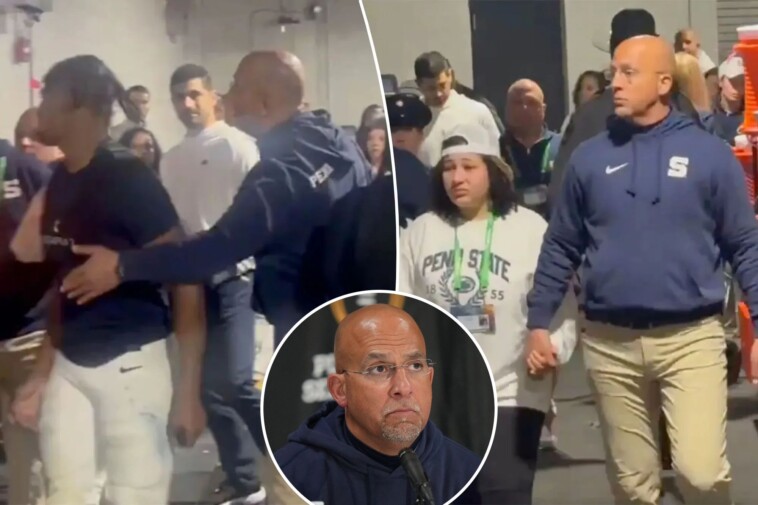 james-franklin-has-emotional-moment-with-his-daughter-as-upset-nick-singleton-storms-out-of-locker-room