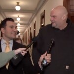 sen.-john-fetterman-trolls-reporters-with-hilarious-response-about-mar-a-lago-visit-with-trump:-“i-demand-that-i-need-to-be-made-pope-of-greenland”