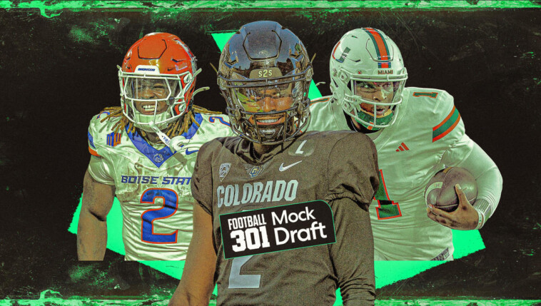 2025-nfl-mock-draft-4.0:-packers-bolster-defense-after-wild-card-loss-while-raiders-make-big-move-for-qb