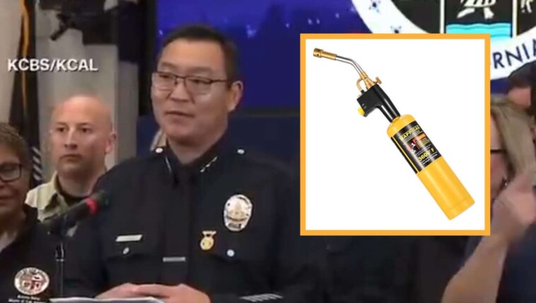 california-police-arrest-arsonist-for-using-gas-blowtorch-instead-of-electric-blowtorch