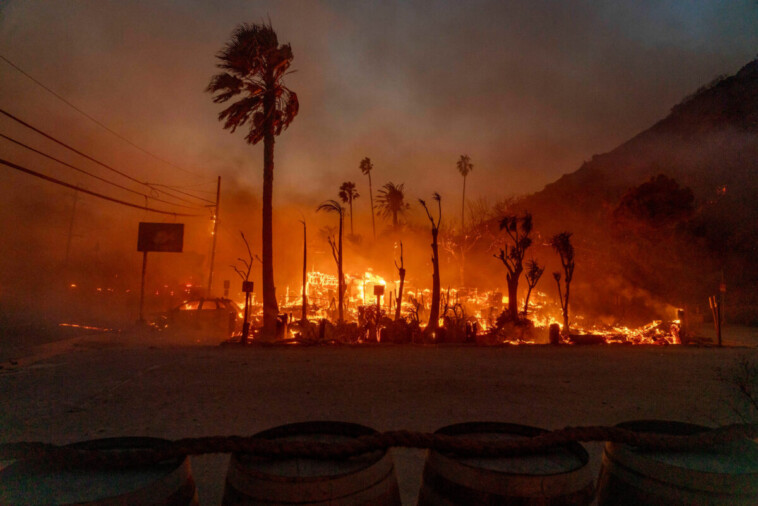 ‘extreme-fire-weather’:-authorities-warn-of-more-high-winds-as-la.-area-fires-rage-into-week-2