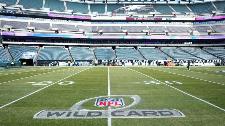 eagles-fan-directs-vile-tirade-at-packers-fan-during-wild-card-game,-social-media-video-shows