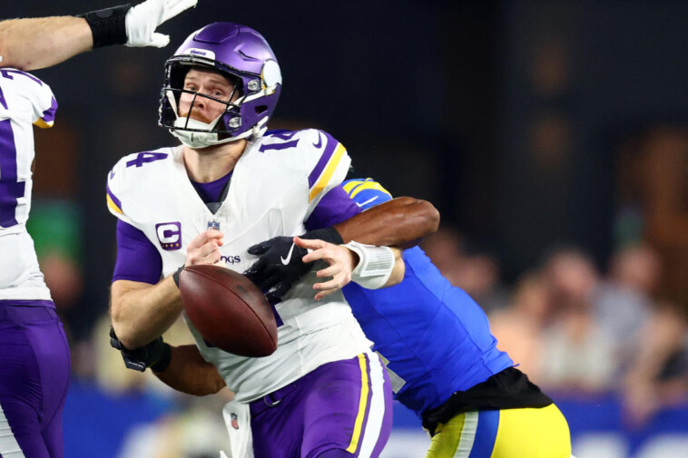 sam-darnold’s-disastrous-playoff-debut-on-heels-of-lions-loss-leaves-vikings-with-a-big-offseason-decision