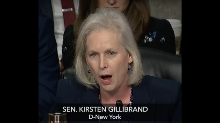 while-advocating-for-women-to-serve-in-combat,-senator-gillibrand-meltsdown-during-hegseth-hearing-(video)