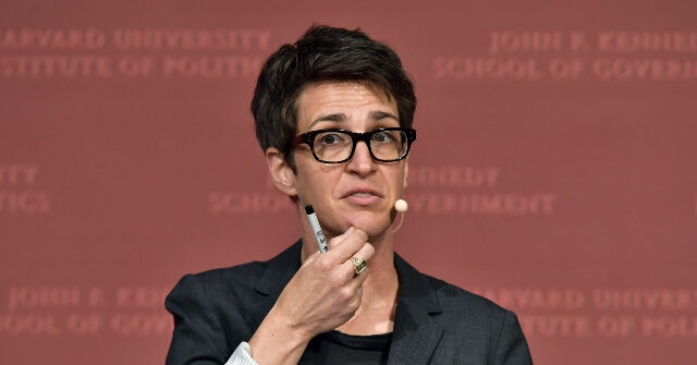 nolte:-russia-hoax-queen-rachel-maddow-returns-to-five-nights-for-desperate-msnbc