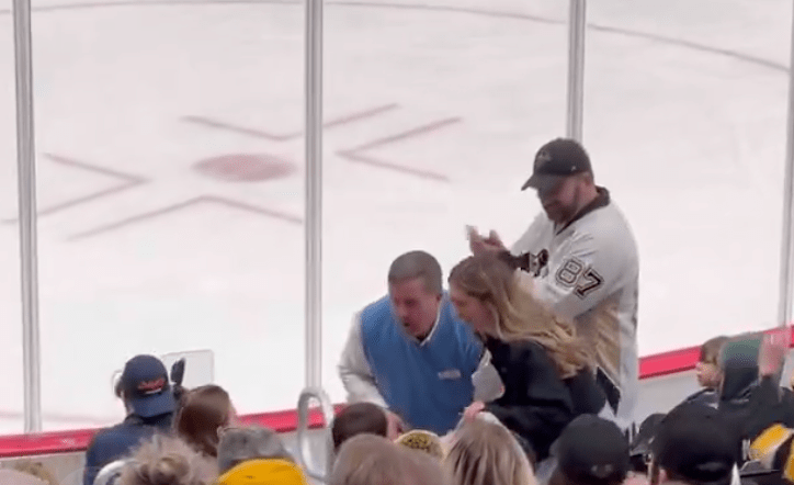 unruly-penguins-fan-steals-puck-from-young-supporter-in-bizarre-scene