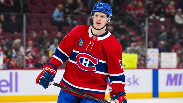 canadiens-rookie-emil-heineman-hit-by-car-walking-in-utah,-expected-to-miss-3-4-weeks-with-injury