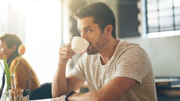 success:-after-20-years-of-adulthood,-man-finally-able-to-take-a-sip-of-black-coffee-without-grimacing