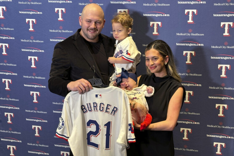 rangers’-jake-burger-will-wear-no.-21-to-raise-down-syndrome-awareness,-honor-newborn-daughter