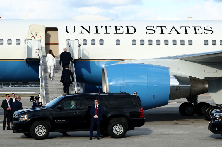 trump-heads-to-washington-with-melania,-barron-ahead-of-inauguration-day