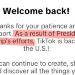 tik-tok-reactivates-app-before-trump-sworn-in-–-posts-crushing-message-to-democrats-for-170-million-users-logging-back-in