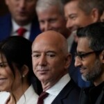 big-tech-titans-bezos,-zuckerberg,-and-pichai-seated-by-elon-musk-at-trump-inauguration