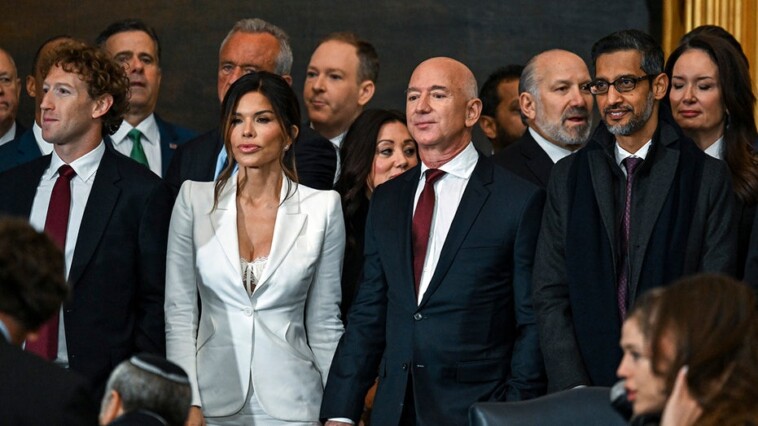 jeff-bezos’-fiancee-lauren-sanchez-sparks-backlash-at-trump-inauguration-with-lingerie-inspired-outfit