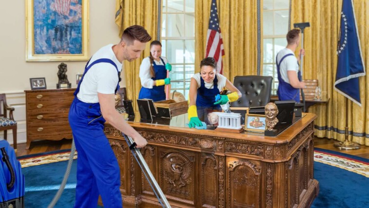 cleaning-crew-arrives-at-white-house-to-get-rid-of-old-man-smell