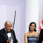 watch:-trump-performs-signature-dance-with-a-sword-at-inauguration-ball